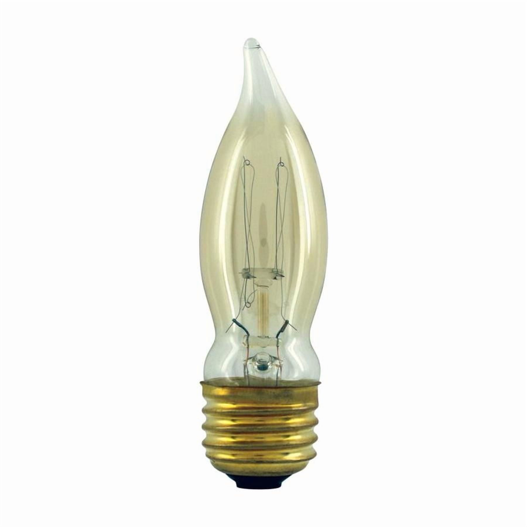 GE Vintage 2-Pack 40-Watt Dimmable Soft White Ca9 Vintage Incandescent Light Fixture Light Bulb