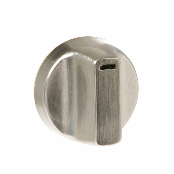 GE WB03X29392 Range Surface Burner Knob Stainless Steel