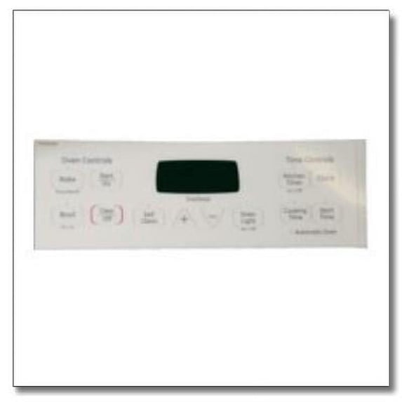 GE WB27T11006 Faceplate Graphics (wh) - OEM Part