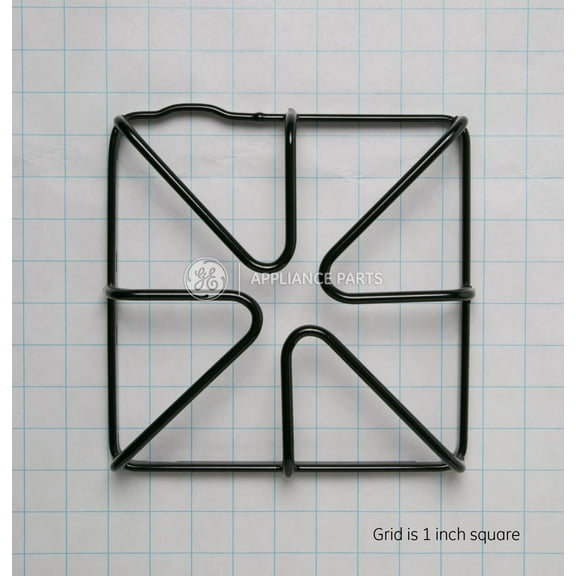 GE WB31K10033 Gas Range Grate Black - OEM Part