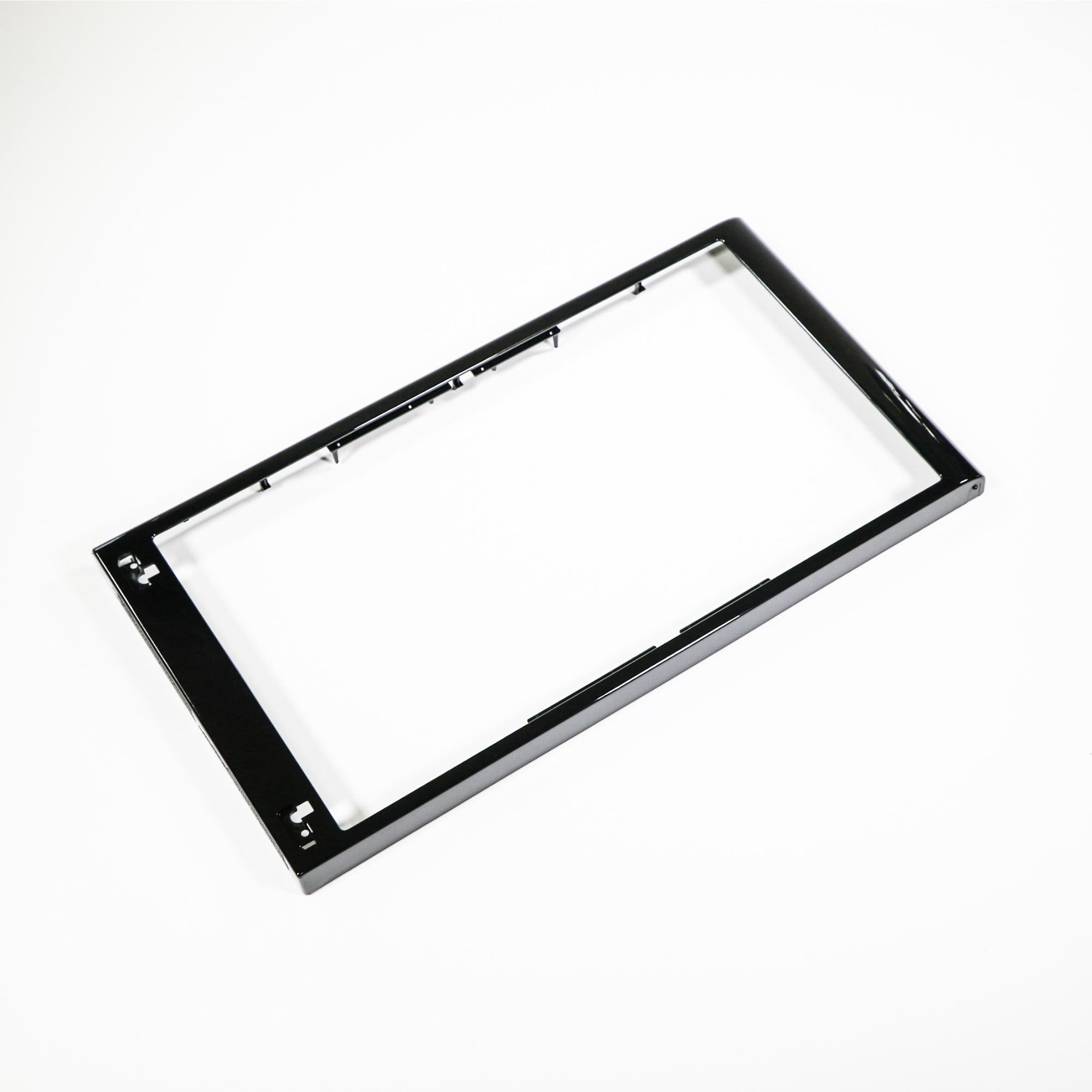 GE WB55X10530 Microwave Door Frame Panel Black OEM Part