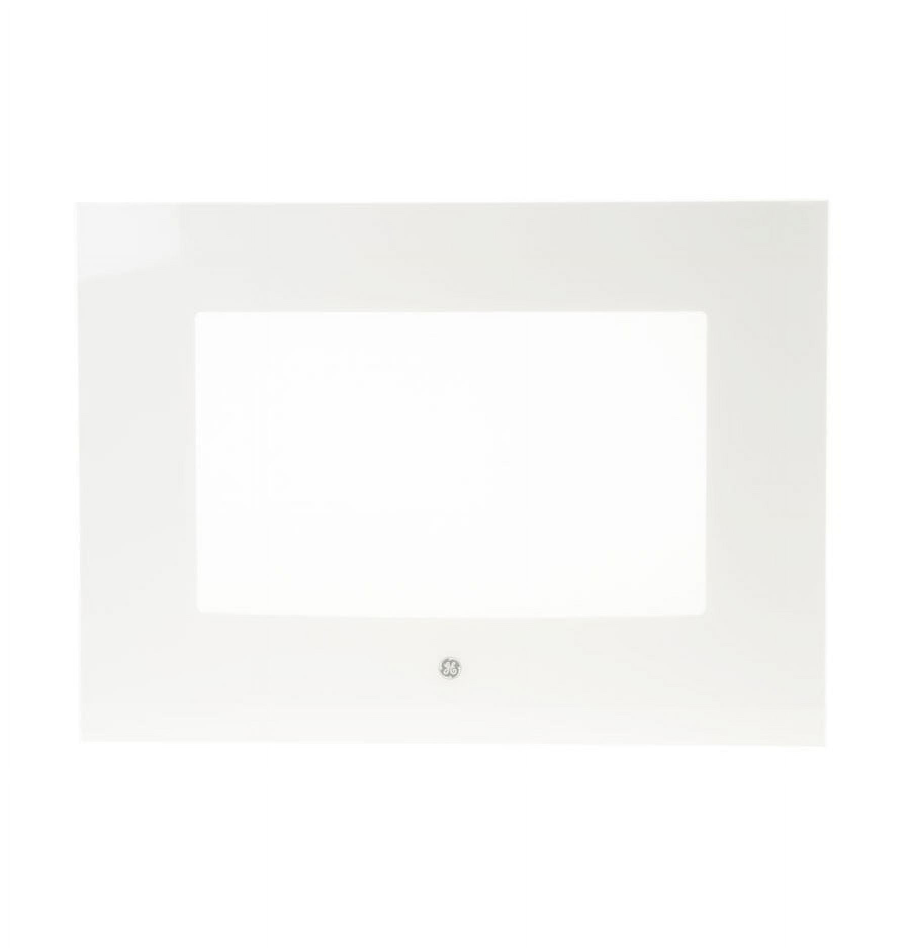 GE WB56T10356 GLASS OVN DR OTR (WH) - OEM Part