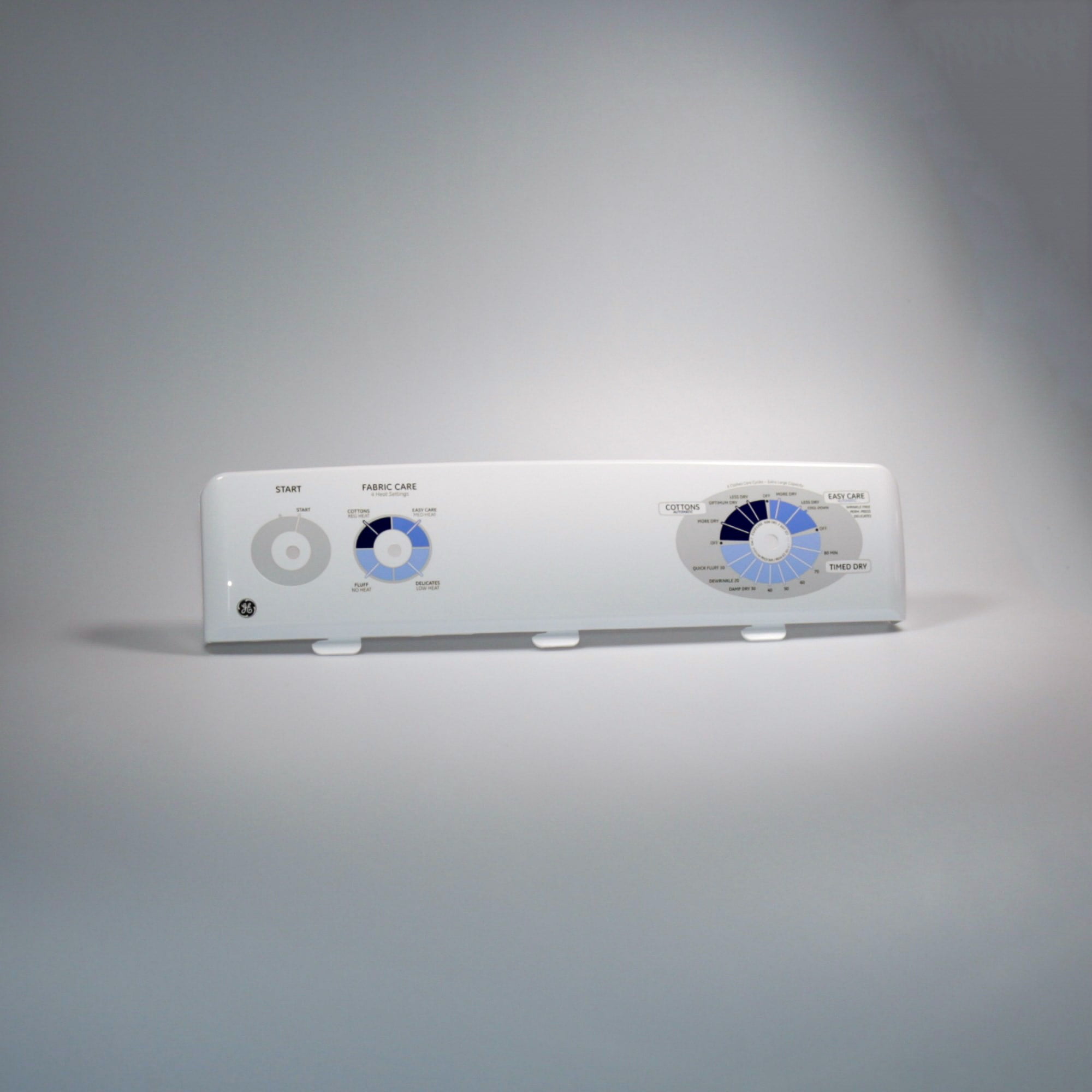 GE WE19M1490 Dryer Backsplash White - OEM Part