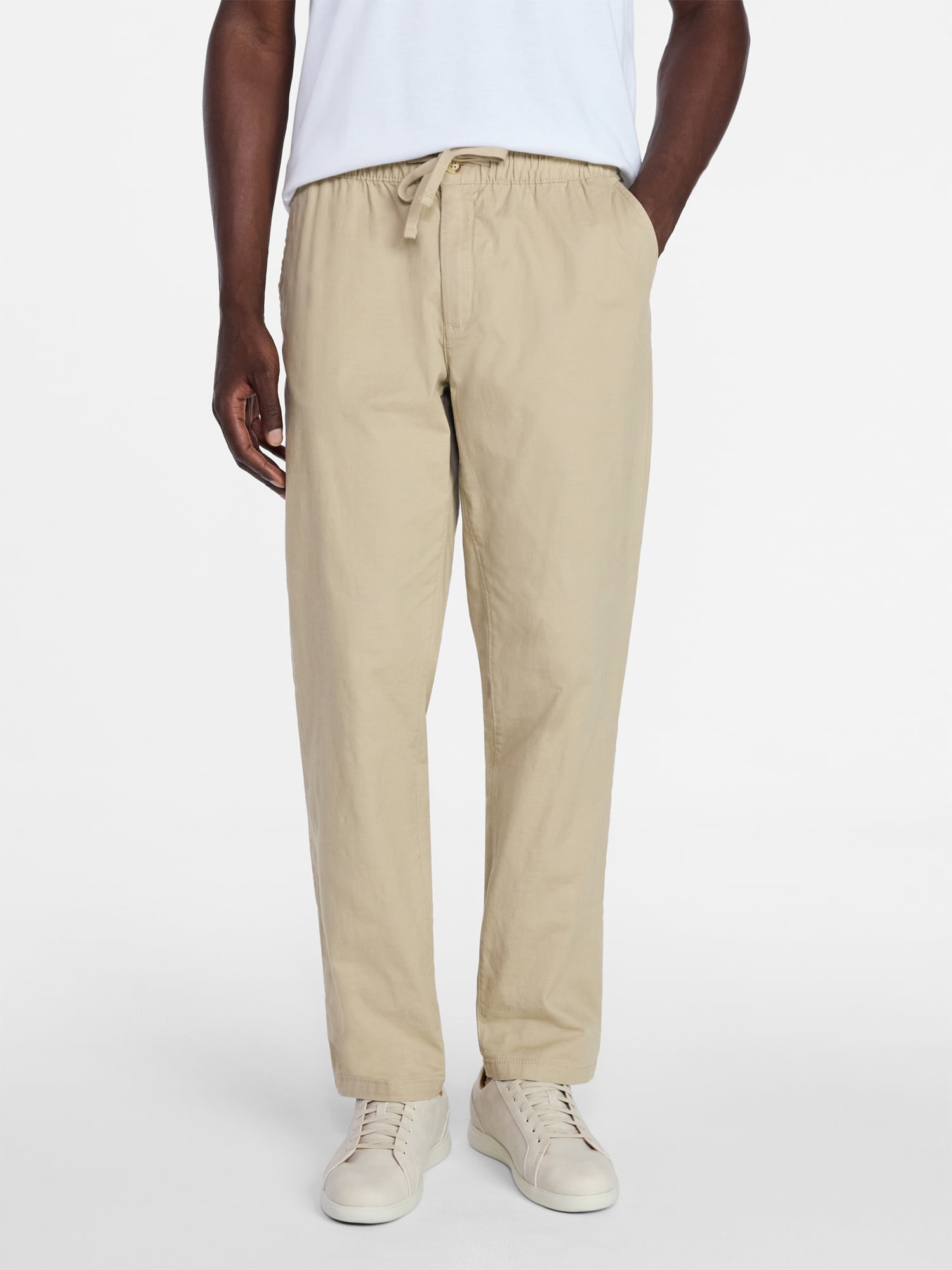 George Men's & Big Men's Modern Fit Weekend Pull On Chino Pants, Sizes S-3XL