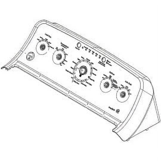 GE WH42X28260 Backsplash Assembly Kit - OEM PART