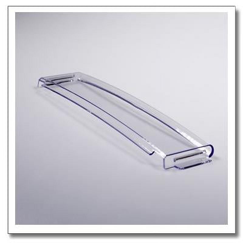 WR71X10761 Fridge Shelf Trim (Clear), Compatible with GE Refrigerator  Freezer Door Bin/Door Shelf Replacement Shelves Trim Part WR71X10289 Insert