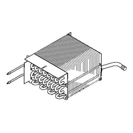 GE WR84X10038 EVAP ASM W/HEATER - OEM Part