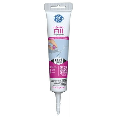 GE Wall Repair, Pack of 1, White 5.5 oz Tube