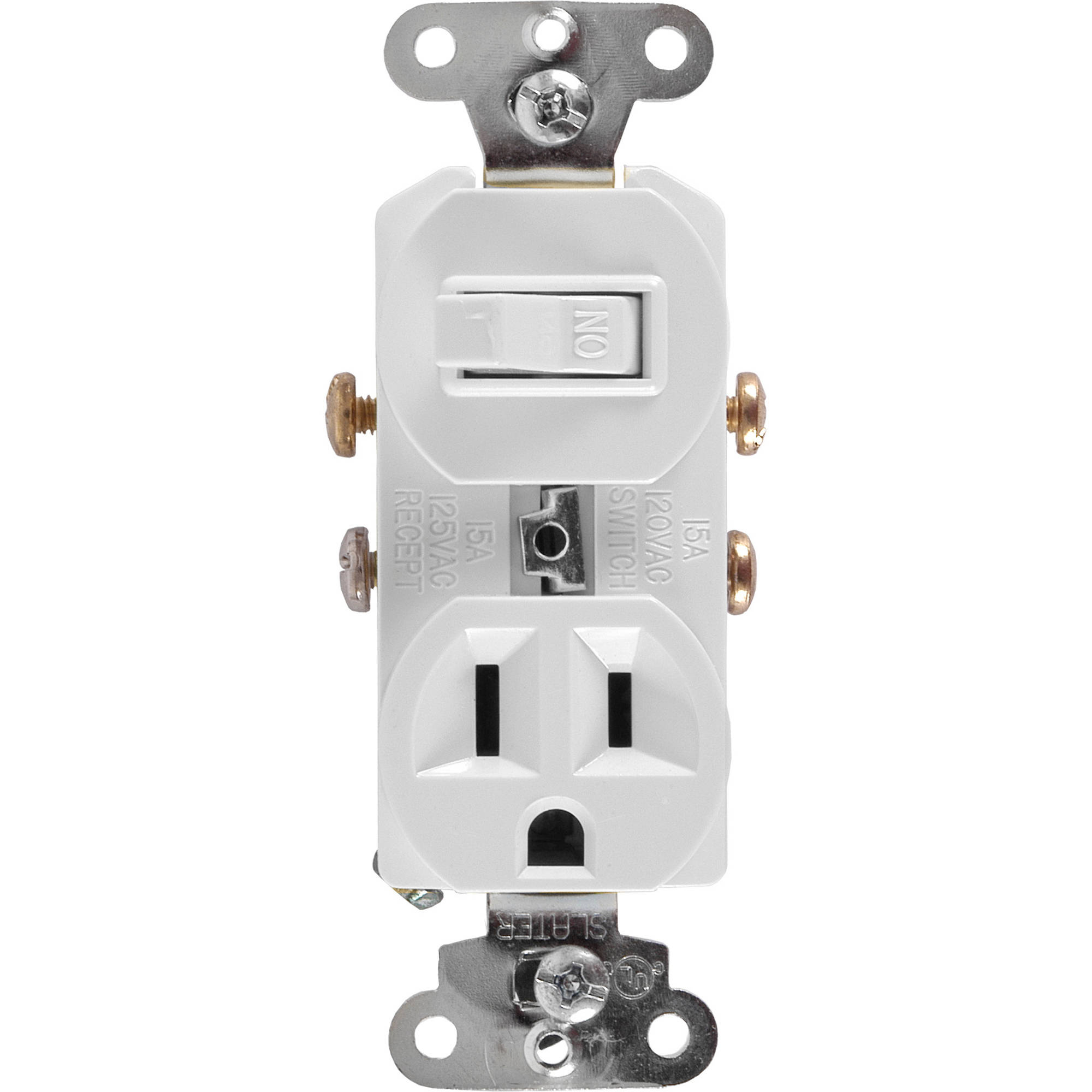 GE Wall Switch Outlet - 59797 - image 1 of 6