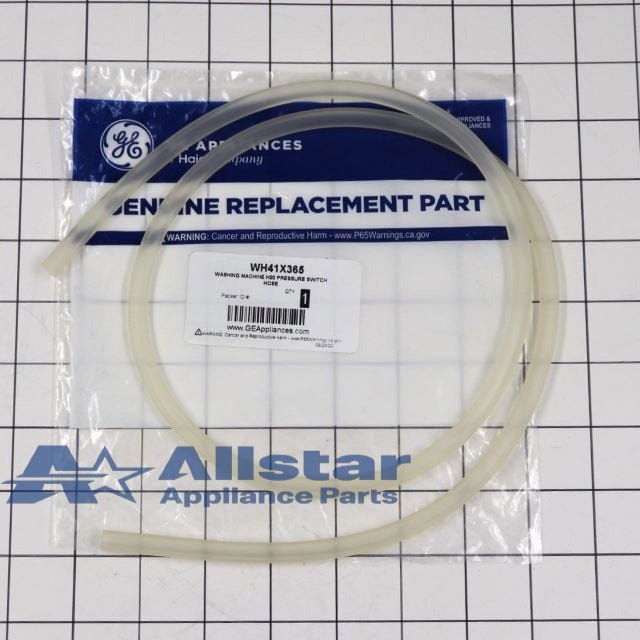 GE Washing Machine Pressure Switch Hose WH41X365