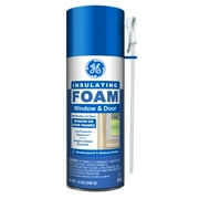 GE Window & Door Insulating Foam, Pack of 1, Yellow 12 oz Can
