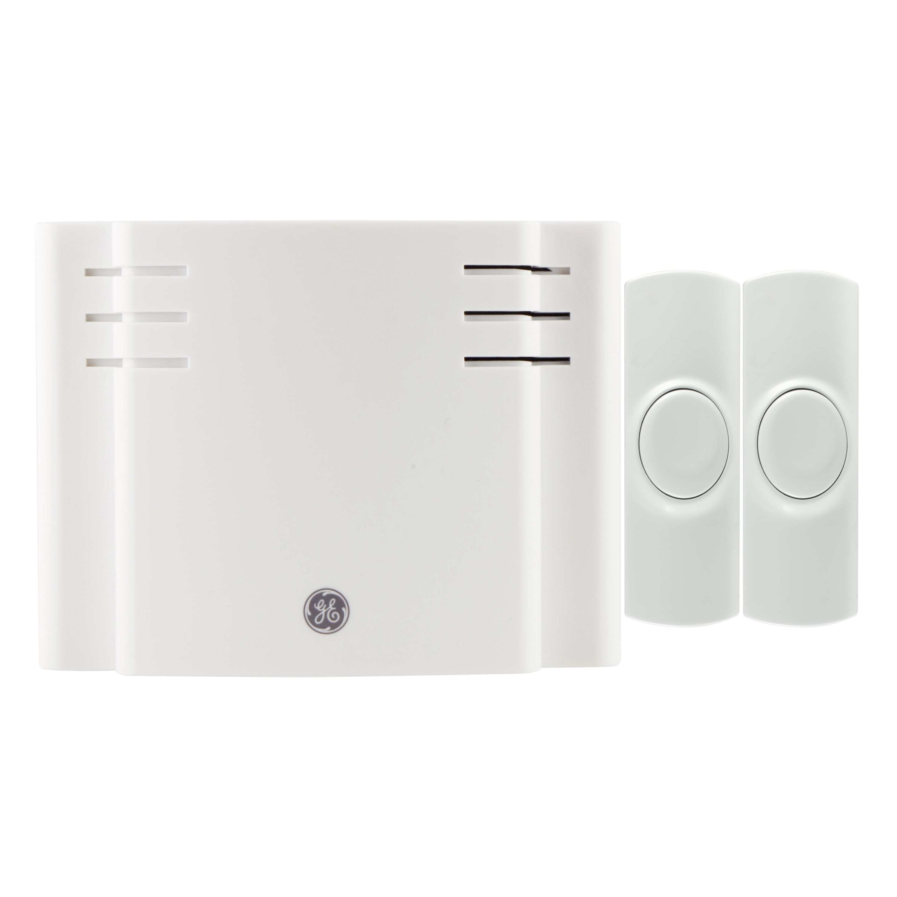 White Wireless Doorbell Kit with 8 Melodies and Volume Control