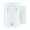 thumbnail image 1 of GE Wireless Doorbell Kit, Plug-In, 8 Melodies, 1 Push Button, White, 19299, 1 of 7