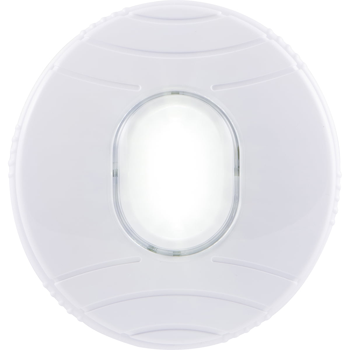 GE Wireless LED Oval Touch Light, Battery Operated, White, 17422