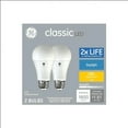 thumbnail image 1 of GE classic LED 100 watt equivalent A19 Daylight Dimmable LED (2 bulbs), 1 of 1