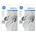 thumbnail image 1 of GE wef, (4-Pack) Appliance Clear Light 40w, A15 Bulb Type, Medium Base, 415 Lumens,4 Pack, 15206, 1 of 3