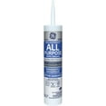GE012A Silicone 1 All Purpose Sealant Caulk, 10.1oz, Clear 12 Pack