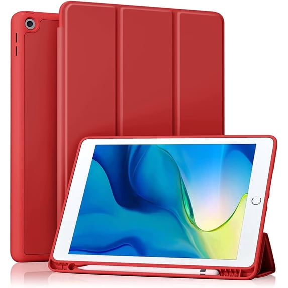 GEAK 10.2 inch Case for iPad 9th 8th 7th Generation Case Cover with Pencil Holder