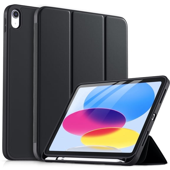 GEAK Compatible with Apple iPad A16 Case 11 inch & iPad 11th 10th Generation Case Cover 10.9 inch with Pencil Holder