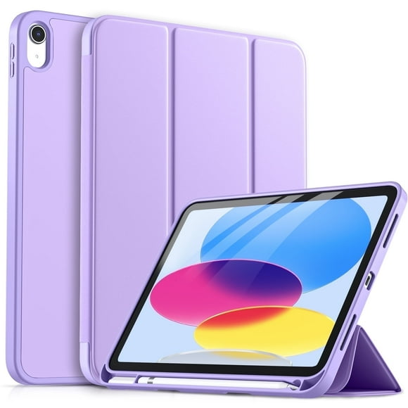 GEAK Compatible with Apple iPad A16 11th Generation 11 inch Case & iPad 10th Generation Case Cover with Pencil Holder