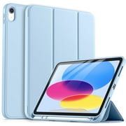 GEAK Compatible with Apple iPad A16 11th Generation 11 inch Case & iPad 10th Generation Case Cover with Pencil Holder