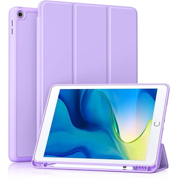 GEAK 10.2 inch Case for iPad 9th 8th 7th Generation Case Cover with Pencil Holder