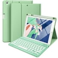 thumbnail image 1 of GEAK Compatible with Apple iPad 9th 8th 7th Generation Case with Keyboard 10.2 inch 7 Color Backlight Keyboard Case Cover with Pencil Holder for iPad Air 3rd Generation & iPad Pro 10.5 inch, 1 of 9