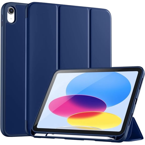 GEAK Compatible with Apple iPad A16 Case 11 inch & iPad 11th 10th Generation Case Cover 10.9 inch with Pencil Holder