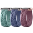 thumbnail image 1 of GEAK Compatible with Fitbit Versa 2 Bands for Women Sunflower Engraved Silicone Bands for Fitbit Versa/Versa SE/Versa Lite, 1 of 8