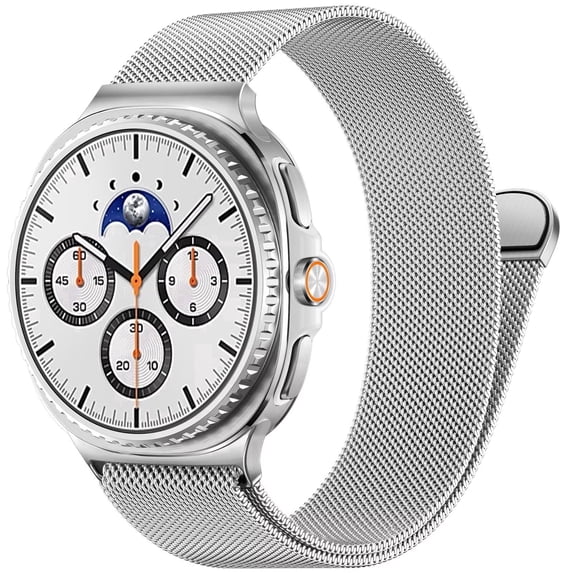 GEAK Compatible with Samsung Galaxy Watch 8 Bands/8 Classic Band for Women Men Magnetic Metal Band