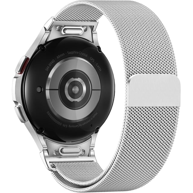 GEAK Magnetic Metal Band Compatible with Samsung Galaxy Watch 7 40mm 44mm/6/6 Classic/5/5 Pro/4/4 Classic/FE Bands for Women Men