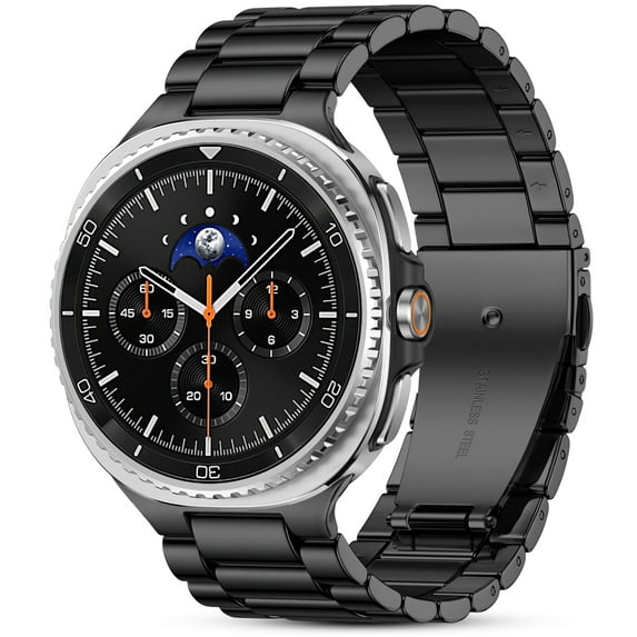 GEAK Stainless Steel Metal Band Compatible with Samsung Galaxy Watch 8 40mm 44mm/8 Classic 46mm 2025