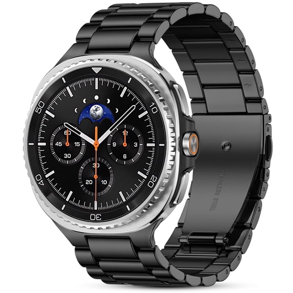 GEAK Stainless Steel Metal Band Compatible with Samsung Galaxy Watch 8 40mm 44mm/8 Classic 46mm 2025