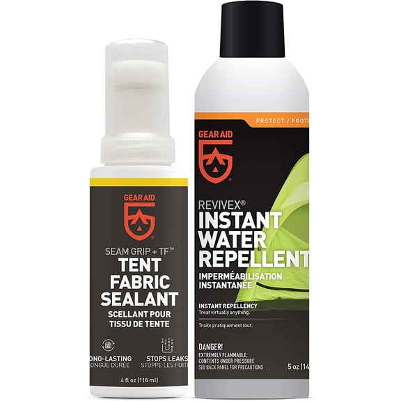 GEAR AID 2-Pack Bundle Tent Waterproofing Spray Kits for Nylon Tents