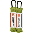 thumbnail image 1 of GEAR AID Medium-Duty 325 Paracord w/ Carabiner, 50' - Nav Green (2-Pack), 1 of 3