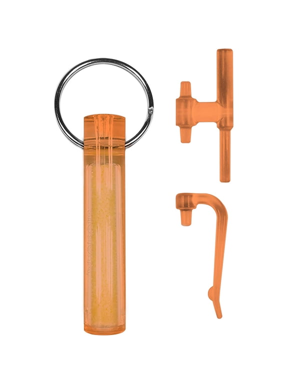 Ni Glo Gear Marker Keychain - Orange