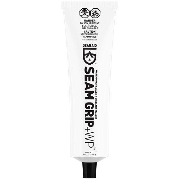 GEAR AID Seam Grip WP Waterproof Sealant and Adhesive for Tents, 8 Ounce Tube