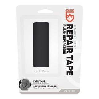 2pk GEAR AID Tenacious Tape Gear Repair Patches, Coyote, 2.5” 1.5” Hex  Shape 