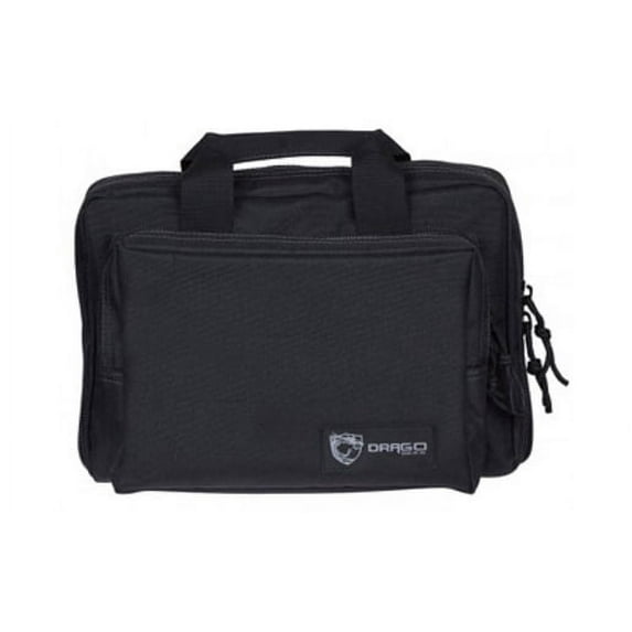 GEAR DOUBLE PISTOL CASE BLK