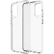 GEAR4 Crystal Palace مصمم لحقيبة Samsung Galaxy S20 + ، حماية متقدمة من الصدمات بواسطة D3O - Clear 