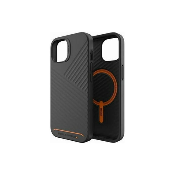 GEAR4 Denali Snap Case compatible with iPhone: 14, 13 - black