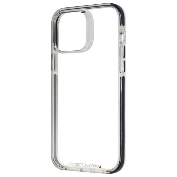 ZAGG Gear4 Santa Cruz Case - Sleek Clear Case That Highlights The D3O Protection Material - for Apple iPhone iPhone 13 Pro Max Black 702008204