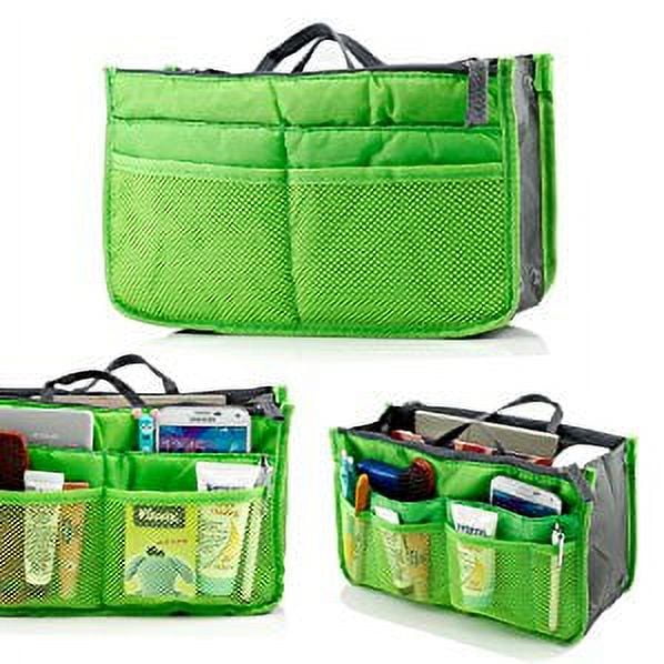 Storage Bag Women Pocket Large Travel Insert Handbag Tote Organizer Tidy Bag  Purse Pouch Makeup Organizers Phone Bag Case