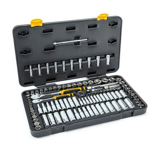 GEARWRENCH 1/4 in. and 3/8 in. Drive 6Point Standard & Deep SAE/Metric