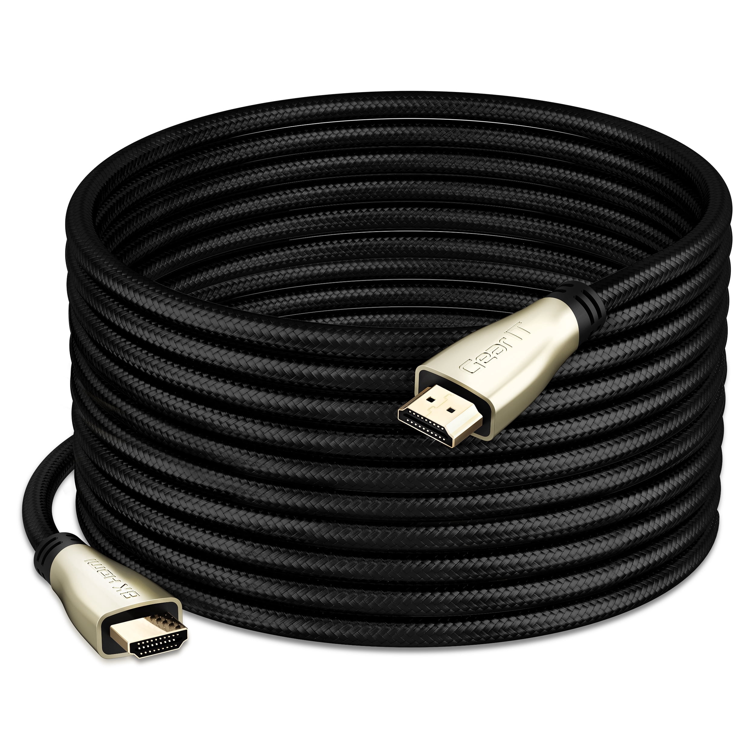 GEARit 8K HDMI Cable 2.1, 16ft / 5m HDMI Braided Cord CL3-Rated, 4K@120Hz 8K@60Hz Compatible with TV, PC, Laptop, Monitor, Projector