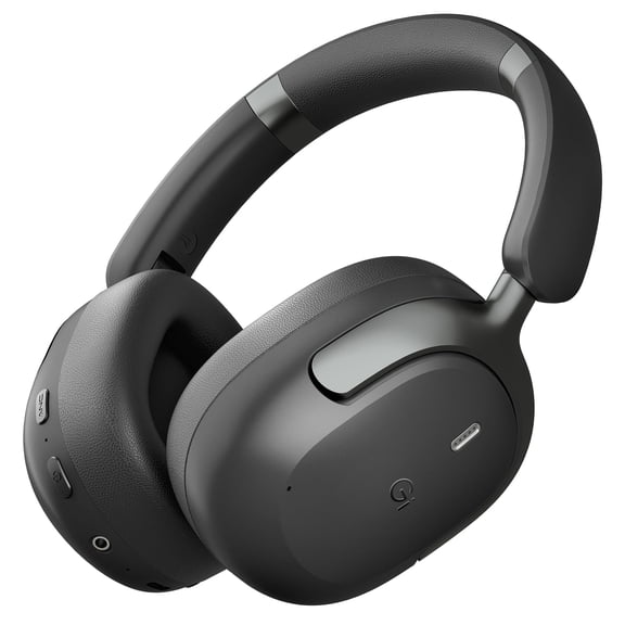 GEARit Over-Ear Bluetooth Headphones Compatible with iPhone & Android - Noise Cancelling Headphones - Wireless, Multipoint, 45H Playtime - 360 Spatial Audio - Foldable & Lightweight Headset with Mic