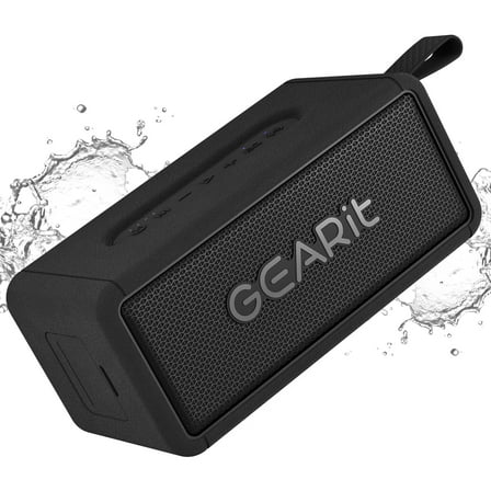 GEARit Portable Wireless Bluetooth Speaker, IPX7 Waterproof, 40W Loud Outdoor Speakers, Hands-free Calling