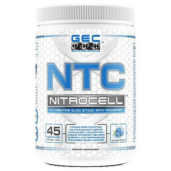 GEC NTC NITROCELL 4X CREATINE QUAD PACK