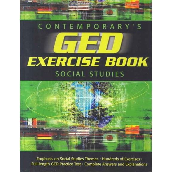 Pre-Owned GED Exercise Book: Social Studies (GED Calculators) Paperback