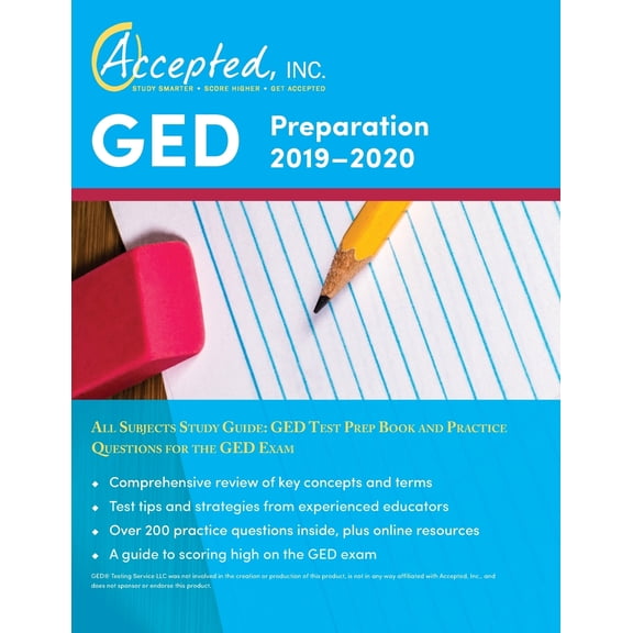 Pre-Owned GED Preparation 2019-2020 All Subjects Study Guide: GED Test Prep Book and Practice Questions for the GED Exam